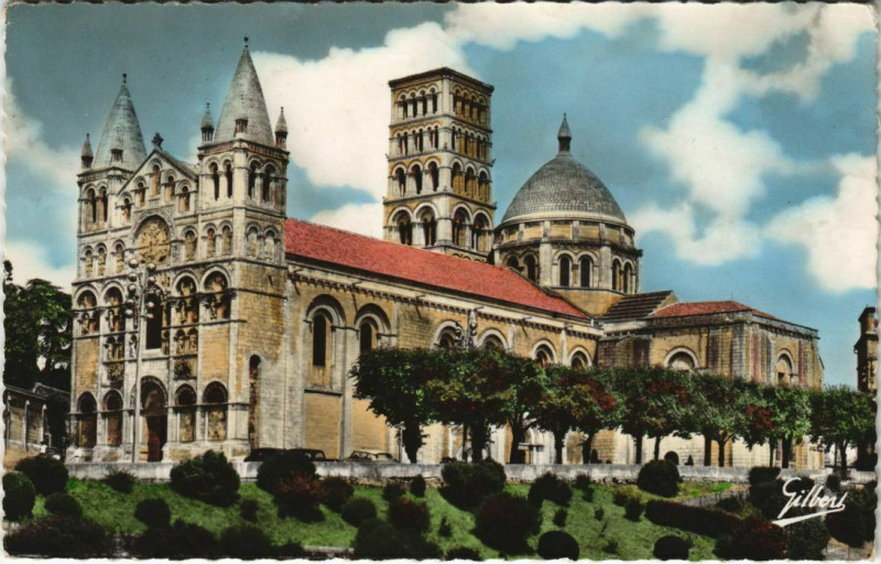 Carte postale ancienne Angouleme- Cathedrale Saint Pierre France à Angoulême