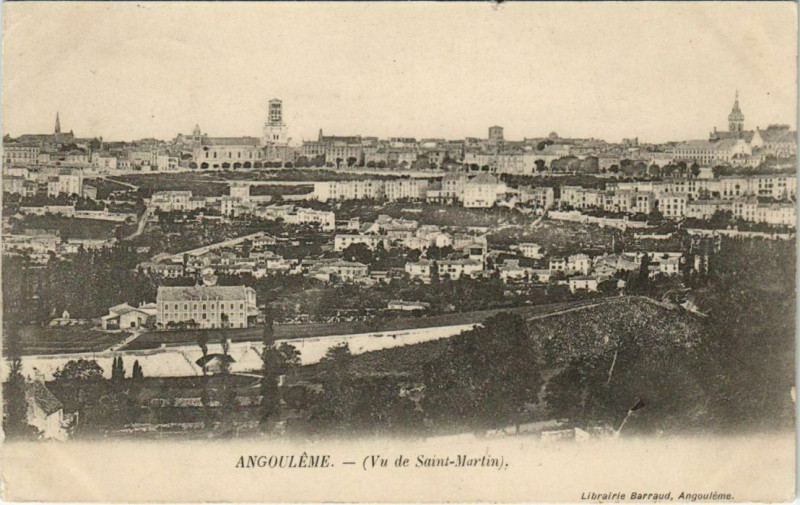 Carte postale ancienne Angouleme- France à Angoulême