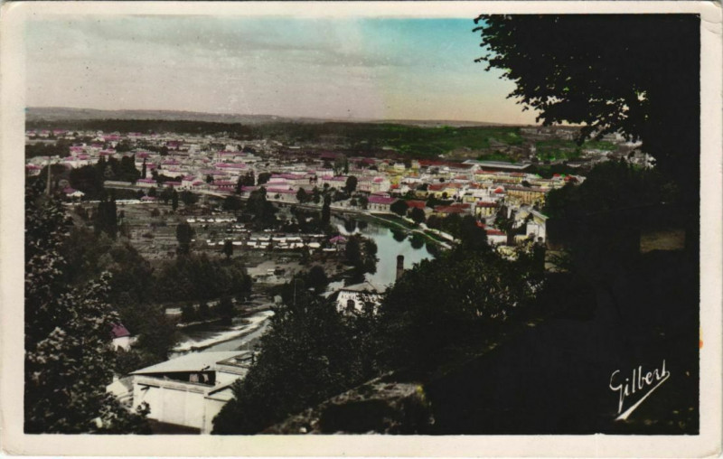 Carte postale ancienne Angouleme- Vue de Beaulieu France à Angoulême