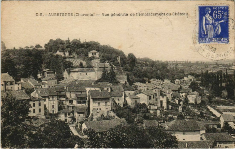Carte postale ancienne Angouleme- vue generale France à Angoulême