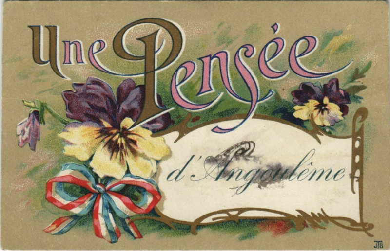 Carte postale ancienne Angouleme- souvenir France à Angoulême