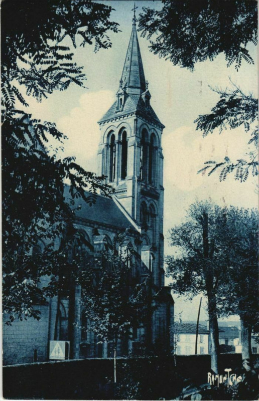 Carte postale ancienne Angouleme- Saint Ausone France à Angoulême
