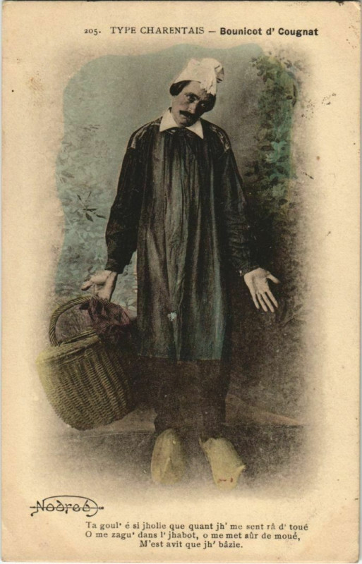 Carte postale ancienne Angouleme- Bounicot d'Cougnat France à Angoulême