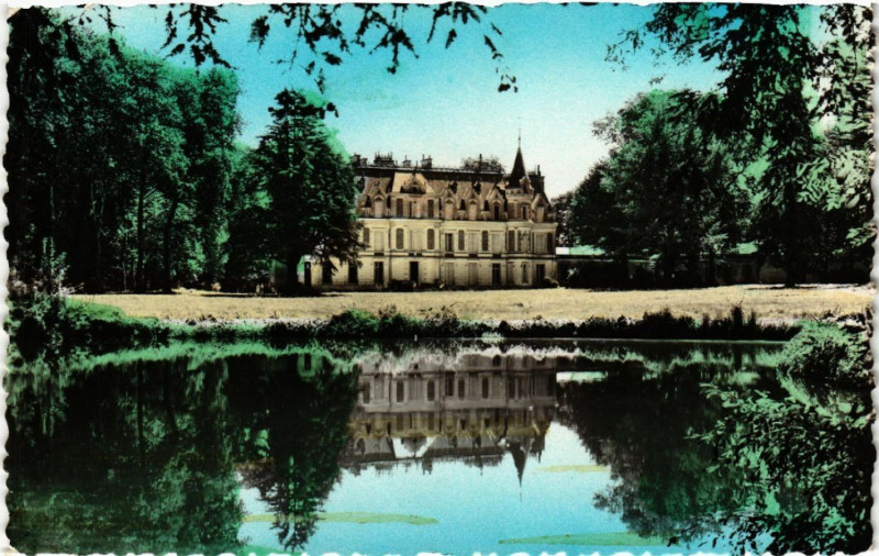 Carte postale ancienne Jarnac et ses Environs - Boug (Charente) - Le chateau de Cressés à Jarnac