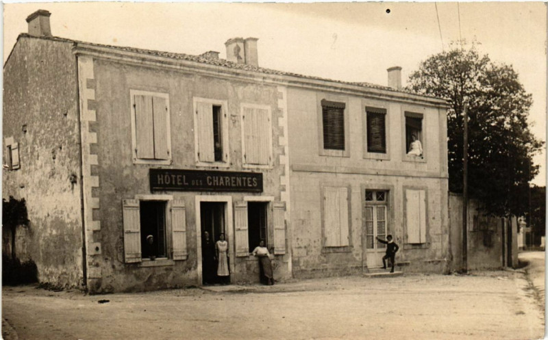 Carte postale ancienne Hotel des Charentes