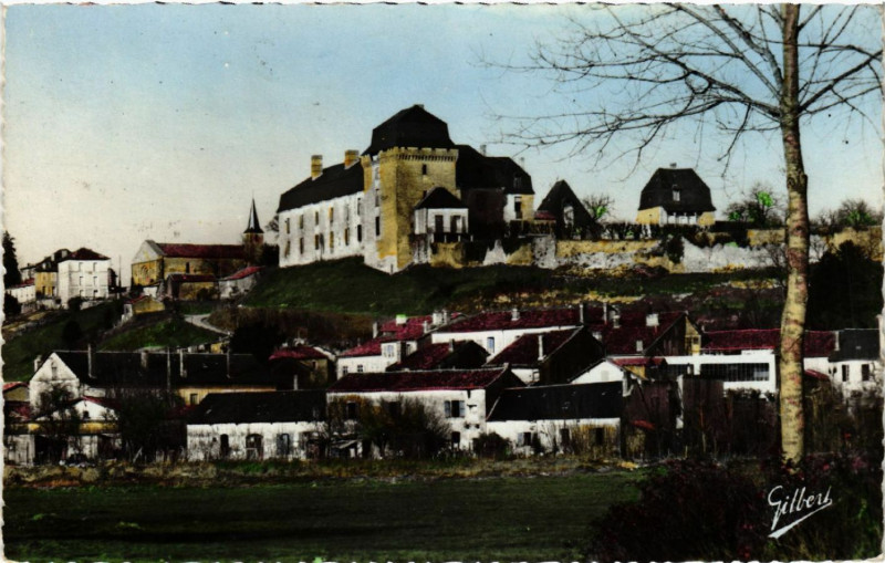 Carte postale ancienne Chalais (Charente) - Le Chateau Xiii et Xvi Siécles - Ancienne . à Chalais