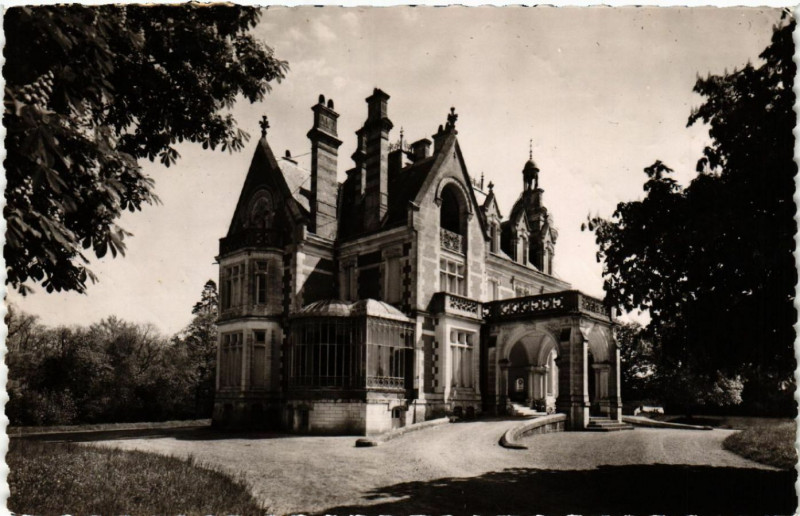 Carte postale ancienne Aigre Chle - Chateau de Germeville à Aigre