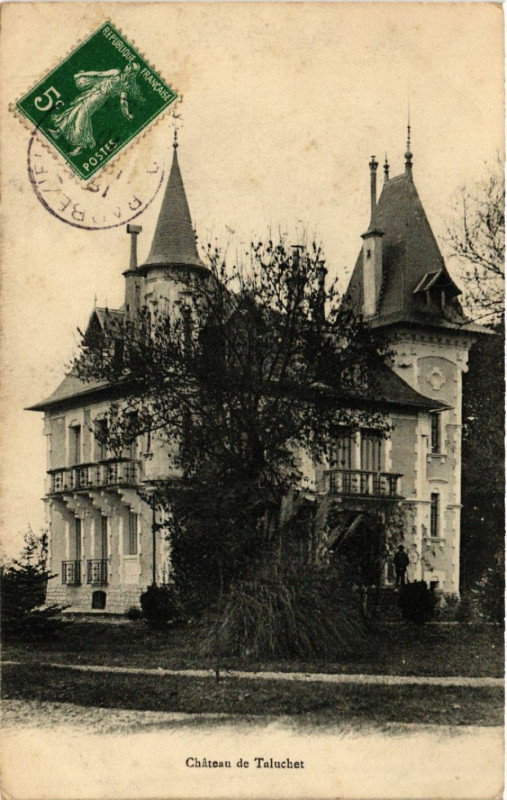 Carte postale ancienne Cháteau de Talucher