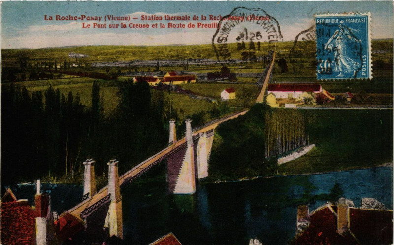 Carte postale ancienne La Roche-Posay - Station Thermale de La Roche-Posay à La Roche-Posay