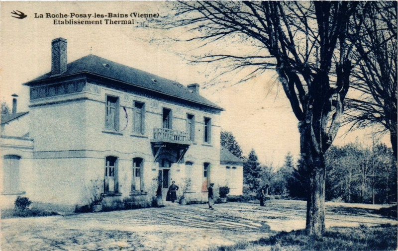 Carte postale ancienne La Roche-Posay - Etabl. Thermal à La Roche-Posay