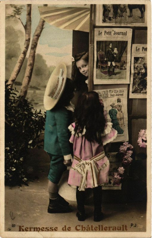Carte postale ancienne Kermesse de Chatellerault à Châtellerault