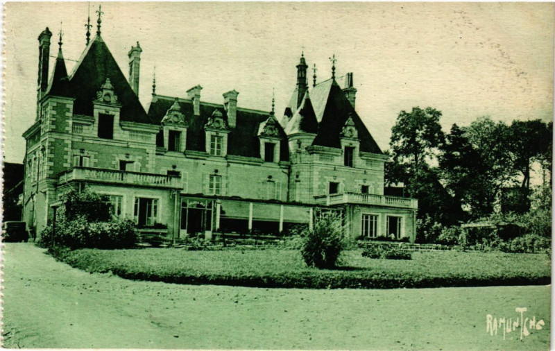 Carte postale ancienne Casino de La Roche-Posay à La Roche-Posay