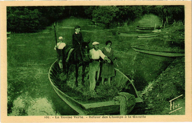 Carte postale ancienne La Venise Verte