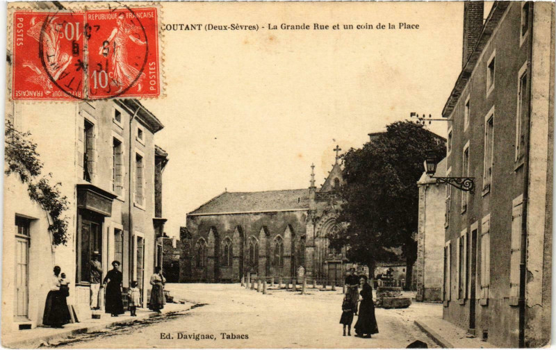 Carte postale ancienne La Grande Rue
