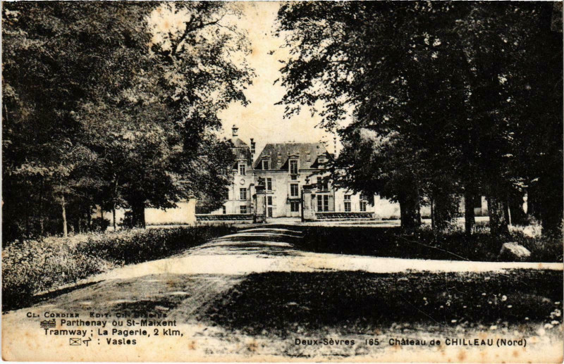 Carte postale ancienne Chateau de Chilleau
