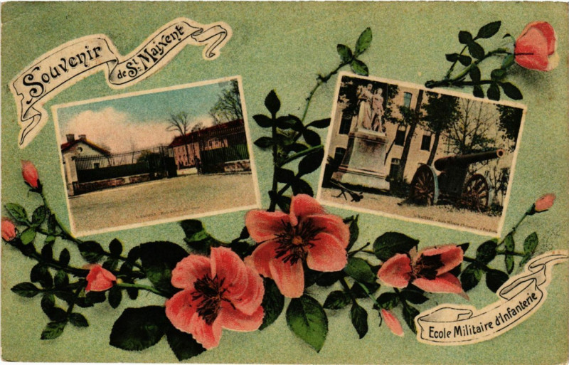 Carte postale ancienne Souvenir de Saint-Maixent