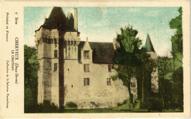 Carte postale ancienne Chevreux - Le Chateau