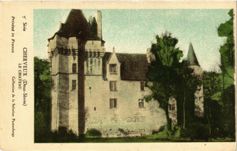 Carte postale ancienne Chevreux - Le Chateau