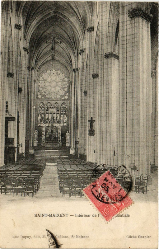 Carte postale ancienne Saint-Maixent