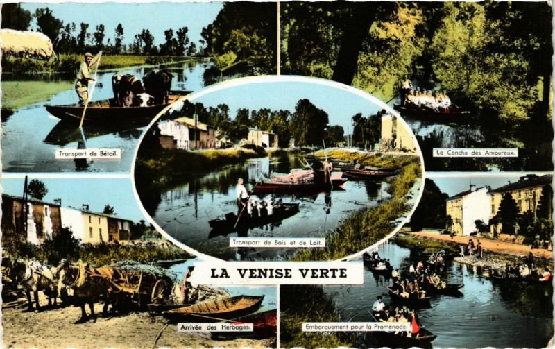 Carte postale ancienne La Venise Verte
