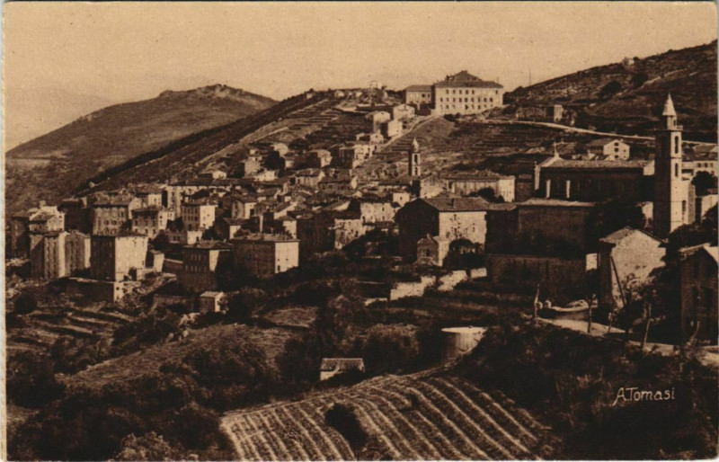 Carte postale ancienne Sartene Corsica à Sartène