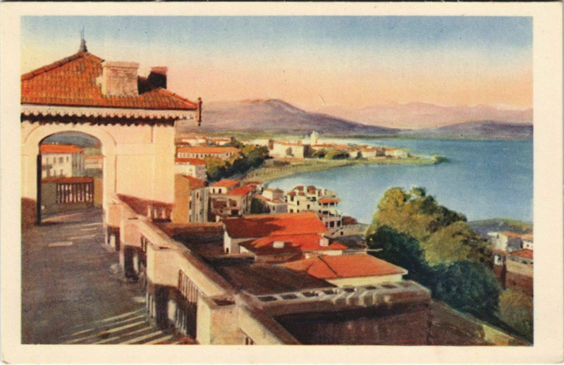 Carte postale ancienne Ajaccio Corsica à Ajaccio