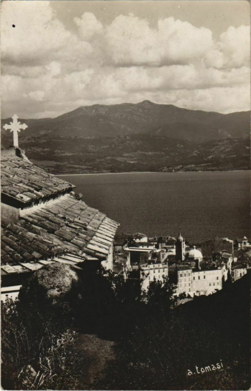 Carte postale ancienne Ajaccio Corsica à Ajaccio