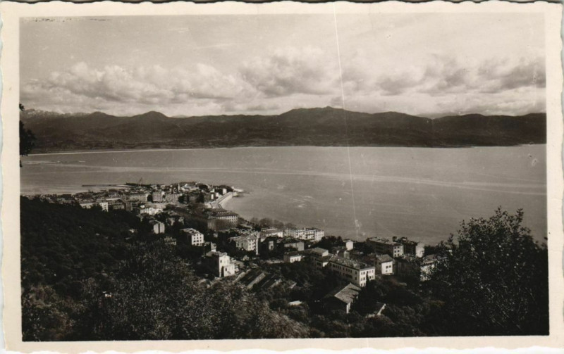 Carte postale ancienne Ajaccio Corsica à Ajaccio