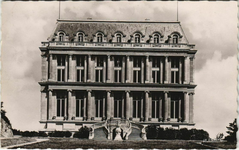 Carte postale ancienne Ajaccio La Punta ,Le Chateau Corsica à Ajaccio