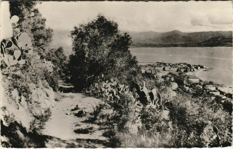 Carte postale ancienne Ajaccio Corsica à Ajaccio