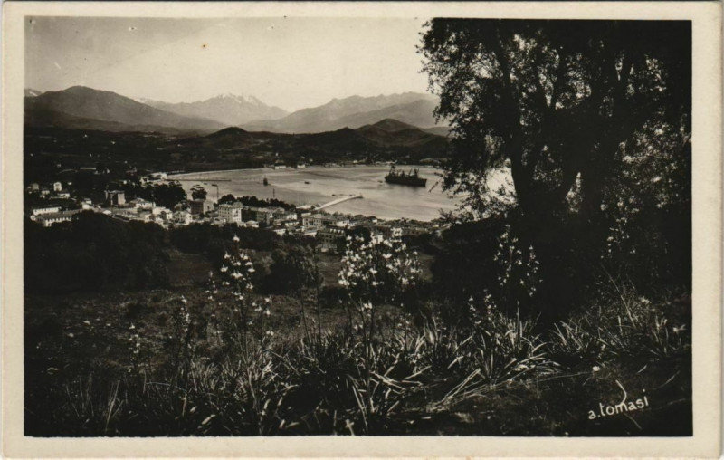 Carte postale ancienne Ajaccio Corsica à Ajaccio