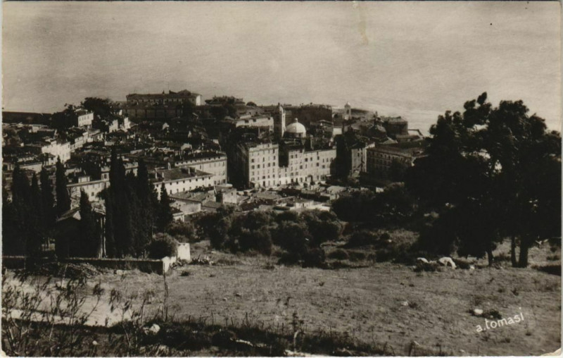 Carte postale ancienne Ajaccio Corsica à Ajaccio
