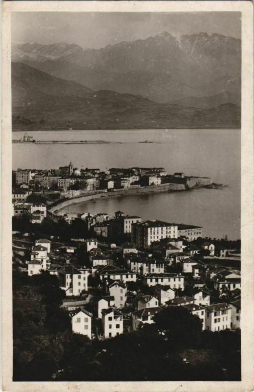 Carte postale ancienne Ajaccio Cite du Forcone Corsica à Ajaccio