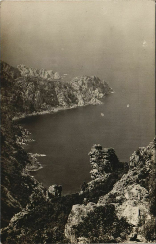 Carte postale ancienne Porto - Vue Panoramique Corsica - Corse à Orto
