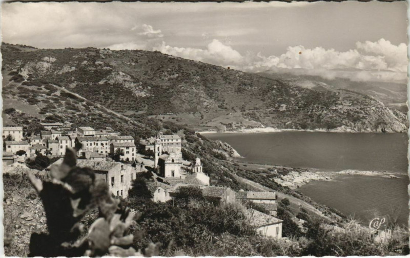 Carte postale ancienne Cargese - Vue Generale Corsica - Corse à Cargèse