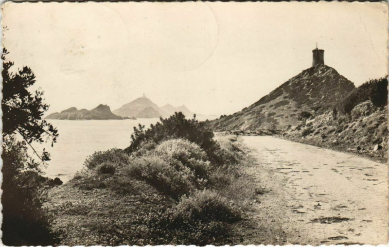 Carte postale ancienne Environs d'Ajaccio - Les Iles Sanguinaires Corsica - Corse à Ajaccio