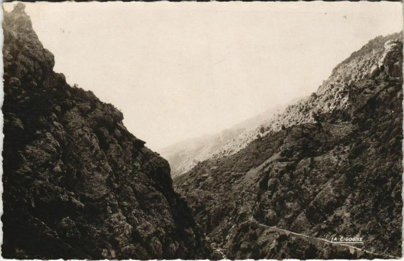 Carte postale ancienne L'Inzecca - Panorama Corsica - Corse