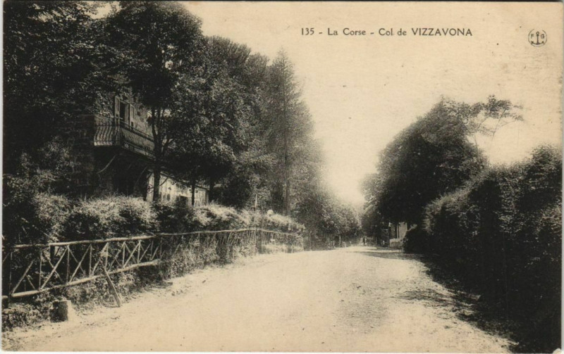 Carte postale ancienne Corse Vizzavona
