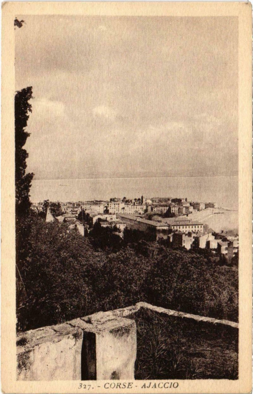 Carte postale ancienne Corse - Ajaccio à Ajaccio