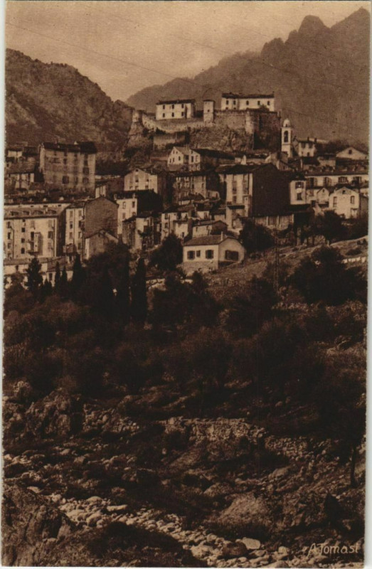 Carte postale ancienne Corte Corsica à Corte