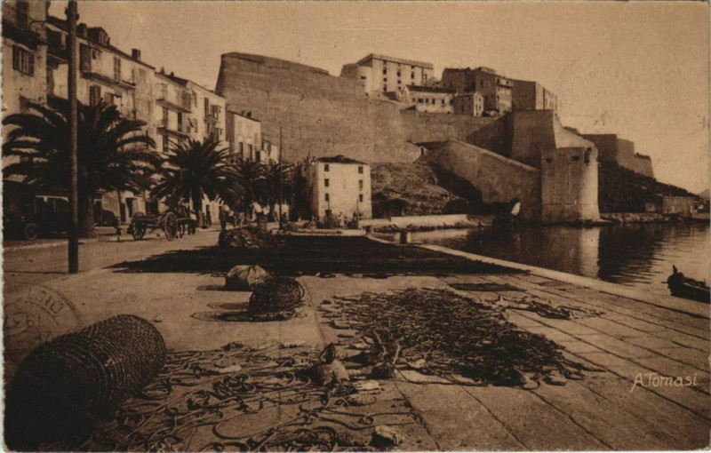 Carte postale ancienne Calvi Corsica à Calvi