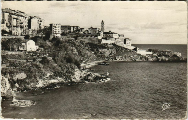 Carte postale ancienne Bastia Quartier Saint-Joseph Corsica à Bastia