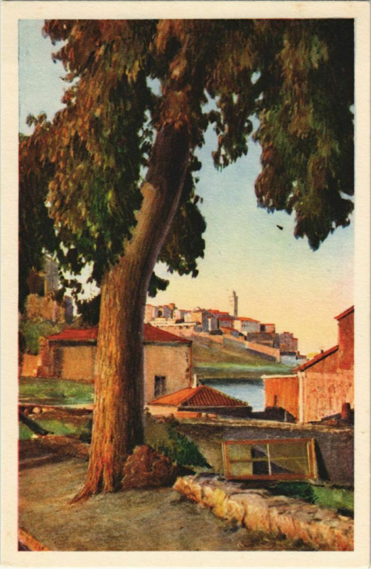 Carte postale ancienne Bastia Corsica à Bastia