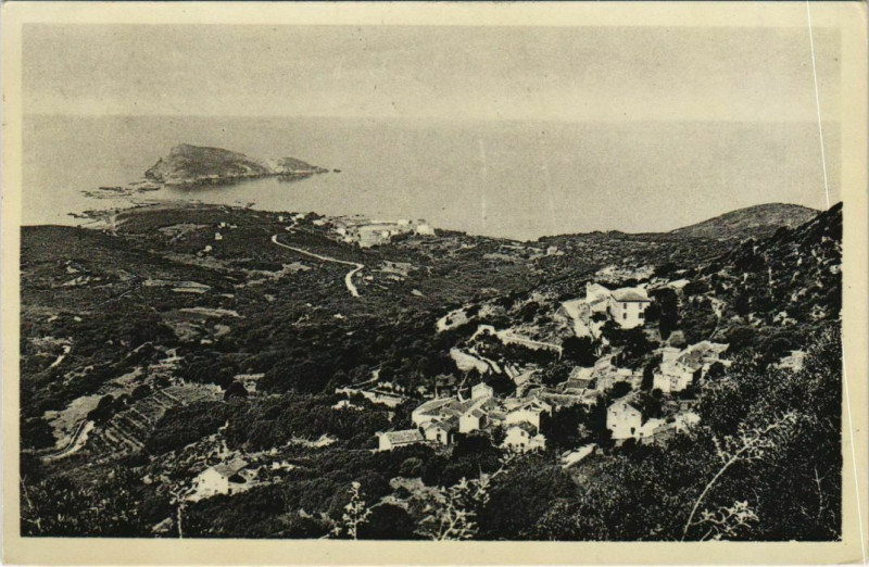 Carte postale ancienne Cap Corse - Marine de Centuri Corsica - Corse à Centuri