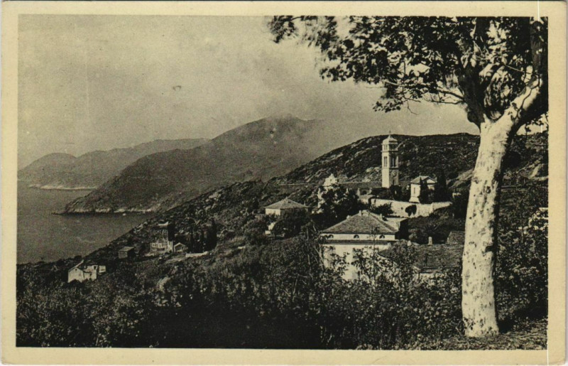 Carte postale ancienne Pino - Cap Corse - Vue Generale Corsica - Corse à Pino