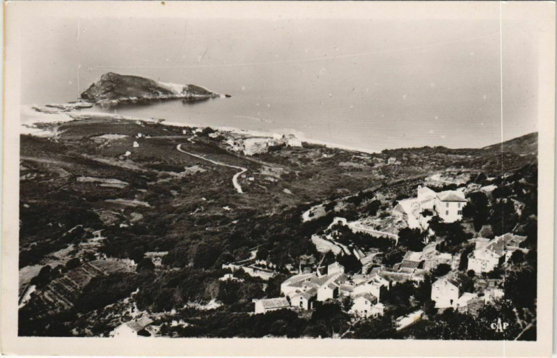 Carte postale ancienne Cap Corse - Marine de Centuri Corsica - Corse à Centuri
