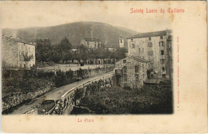 Carte postale ancienne Corse Sainte-Lucie
