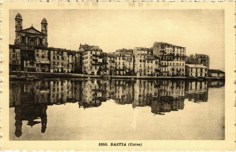 Carte postale ancienne Bastia à Bastia