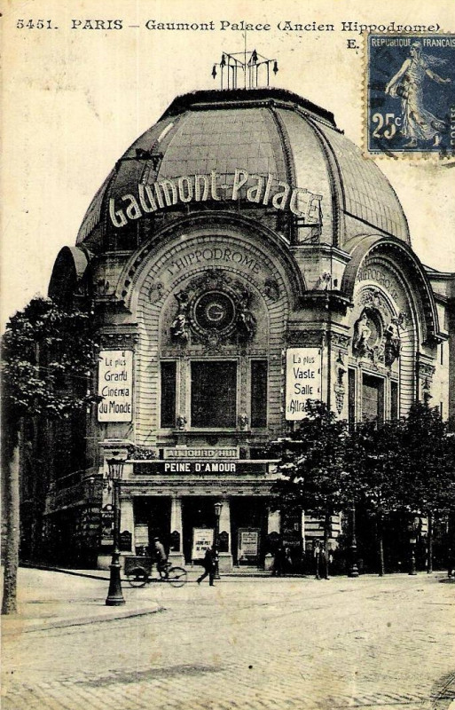 Carte postale ancienne Hippodrome de Montmartre 12 à Paris