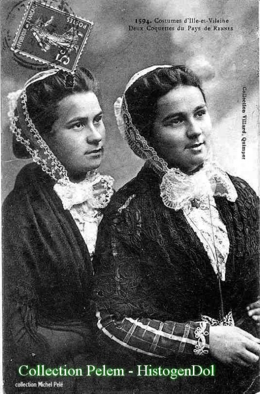 Carte postale ancienne Polka Rennaise